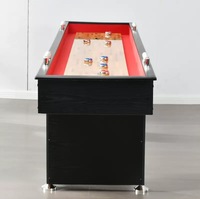 Tables de shuffleboard (Shuffle-Puck) de luxe importées de haute qualité en panneaux de densité, vente directe usine, pour divertissement et team building