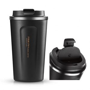 Insulated Stainless Steel Coffee Tumbler with Leakproof Lid, <b>Double</b> <b>Wall</b> Vacuum Travel Coffee <b>Mug</b> - Product Image 2