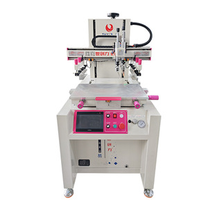 Machine de sérigraphie semi-automatique Scl 4060Fm, 1 station, monochrome, surface plate, pour impression de jouets, plan de travail 600x400 - Product Image 1
