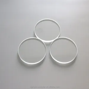 Cirkel En Vierkant Transparant Quartz Plaat Hittebestendig Quartz Kijkglas