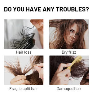 Condicionador de Óleo de Rícino Orgânico Natural Profundamente Nutritivo Hidratante Suavizante Anti-Quebra Fortalecedor para Todos os Tipos de Cabelo - Product Image 2