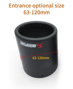 Embout d'échappement en carbone pour BMW M3 M4 M5 M6 <span class=keywords><strong>M7</strong></span> Embouts d'échappement personnalisés pour Akrapovic Design pour <span class=keywords><strong>Audi</strong></span> Q3 Q5 Q7 Q8 A3 A4 A5 A6 A7 A8 - Product Image 3