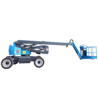 Plateforme de travail en hauteur Wanlift 2025, best-seller, plateforme élévatrice télescopique à bras articulé, plateforme élévatrice à flèche de 18 m, électrique/essence/diesel
