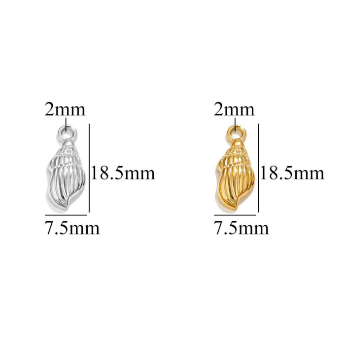 Conch charms 507