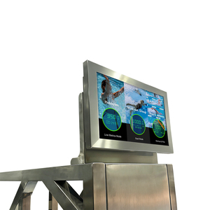 Bigeer Nuevo Entrenador de Natación a <span class=keywords><strong>Contracorriente</strong></span> Móvil de Acero Inoxidable con Pantalla, <span class=keywords><strong>Piscina</strong></span> Hinchable para Spa, Directo de Fábrica - Product Image 3