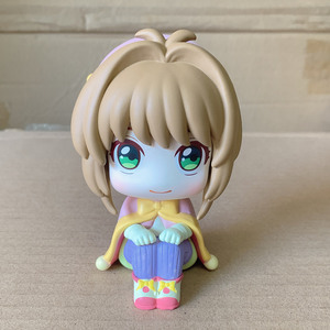 10cm Anime <span class=keywords><strong>Card</strong></span> <span class=keywords><strong>Captor</strong></span> <span class=keywords><strong>Sakura</strong></span> postura de pie figura PVC modelo estatua ordenador ornamento muñeca juguete escritorio decoración regalos - Product Image 6
