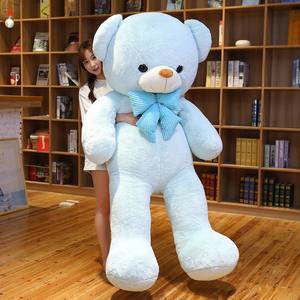 Oso grande de dibujos animados lindo juguete de peluche PP algodón Niña oso pareja abrazo muñeca regalo de boda alivio del estrés compañero Dropshipping - Product Image 3