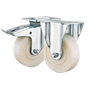 5''6''8 ''Europäischer Typ Hochleistungs-MC-Nylon-Nachlauf-Hochlast-Maschinen räder Industrielle Schwer last ausrüstung Nylon-Rad rolle - Product Image 2