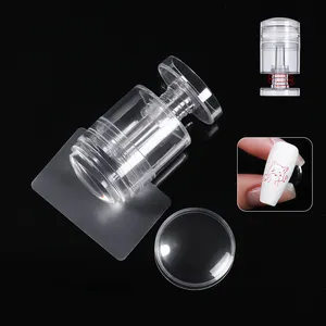 ANNIES Nageltruck-Transfer-Silikon-Nagelprägungsplatten-Set Silikonpräger-Werkzeuge Geldruck Nagelprägung - Product Image 1