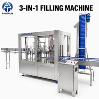 Machine de remplissage de bouteilles d'eau professionnelle robuste avec interface HMI intelligente intégrée – Centre de mise en bouteille industriel fiable