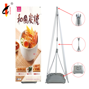 <span class=keywords><strong>Doble</strong></span> ajustable lado del tanque de agua publicidad x <span class=keywords><strong>banner</strong></span> de pie - Product Image 3