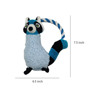 Juguete de Peluche de Mapache para Perros, Resistente, con Sonido, Interactivo, para Perros Pequeños y Medianos - Product Image 4