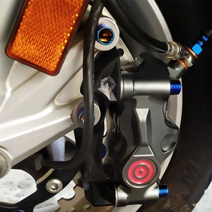 Phanh đĩa lớn Abalone 100mm/108mm, kiểu khóa điểm, dành cho xe máy, mô tô địa hình, xe đạp, bơm phanh trước - Product Image 4