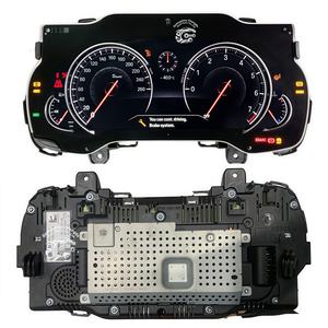شاشة عدادات رقمية ملونة للسيارة مع مقياس سرعة ومقياس زيت لسيارات BMW الفئة الخامسة، مناسبة لموديلات G30 و X3 G01 و X4 G02 بنظام ID6 وشاشة LCD كاملة - Product Image 1