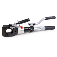 Cortadora Hidráulica Manual HC-55 de 12t y 55mm para Cables de Cu/Al ACSR y Barras de Acero de 22mm, para Líneas Aéreas