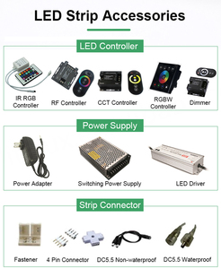 Tira de LED de Corriente Constante con Luz Blanca Ajustable, 120D, Larga, 2835, 90 LED, 120 LED, CCT, 60 LED, 5050, RGB, RGBW, Tiras LED de Corriente Constante - Product Image 6