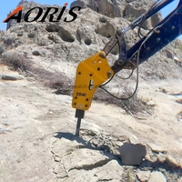 Marteau hydraulique AORIS OEM/ODM pour chargeuse-pelleteuse SB40, briseur de béton pour excavatrice JCB avec certificat CE