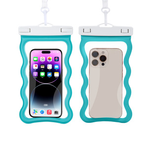 Nueva Funda Impermeable Transparente para Teléfono Móvil con Diseño de Ondas, Pantalla de 7 Pulgadas, para Deportes Acuáticos como Natación, Buceo y Drifting - Product Image 5