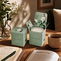 Boîte en carton personnalisée imprimée pour emballage de bouteilles de parfum et d'aromathérapie, en papier recyclable, vente en gros, emballage de marque