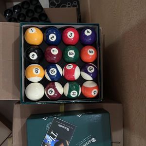 Billes de billard Aramith de haute qualité, ensemble de billes de billard premium, 15 billes de snooker numérotées, accessoires de jeu colorés - Product Image 6