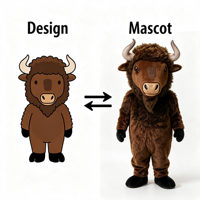 Costume de Mascotte en Mousse Personnalisé à Prix d'Usine, Tenue de Personnage Adulte en Peluche avec Logo pour Publicité et Spectacles Événementiels