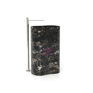 Lavabo autoportant en travertin romain, design Infinity, en pierre massif, pour hôtel et villa de luxe - Product Image 4