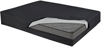 Vente en gros Logo personnalisé Double housse de rangement imperméable pour matelas Couvre-matelas Oxford avec poignées