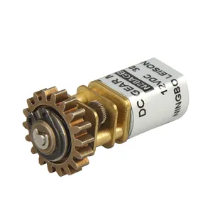 Microengranaje de reducción de 12 voltios de CC, caja de cambios de Motor de cerradura de puerta de alta calidad, 12 V, 30 RPM, 40 RPM, con polea