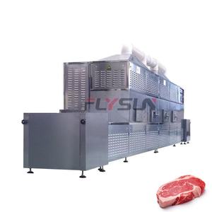 Secador de Microondas Automático Flysun con Cinta Transportadora para Esterilización y Secado de Productos Cárnicos, Acero Inoxidable 304, Alta Capacidad - Product Image 1