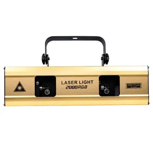 2021 Sản Phẩm Mới 2000Mw Hai Đầu RGB Hoạt Hình Ánh Sáng Laser