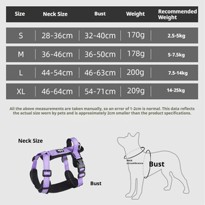 <span class=keywords><strong>Harnais</strong></span> <span class=keywords><strong>pour</strong></span> animaux <span class=keywords><strong>de</strong></span> compagnie en néoprène à la mode nouvelle laisse <span class=keywords><strong>de</strong></span> <span class=keywords><strong>chien</strong></span> légère <span class=keywords><strong>pour</strong></span> chiens <span class=keywords><strong>de</strong></span> taille moyenne <span class=keywords><strong>harnais</strong></span> réfléchissant sans traction lait en soie - Product Image 4