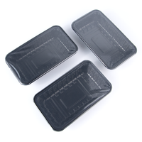 Barquettes alimentaires thermoformées personnalisées en plastique PP jetable pour huîtres, bœuf, viande congelée