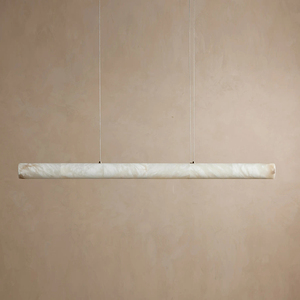 Lampadario Lineare <span class=keywords><strong>Moderno</strong></span> da 64'' in Alabastro per <span class=keywords><strong>Soggiorno</strong></span> - Product Image 2