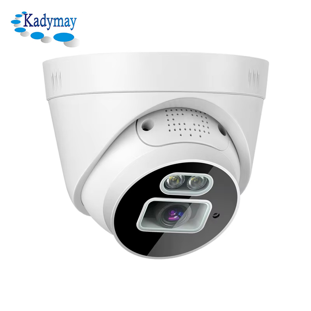 Kadymay Video Monitor 4MP Ip Poe Camera Plug and Play Humanoid Detection Audio Ip Camera 25fps Dome Indoor IP CAMERA