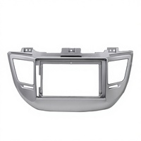 Kit de cadre de tableau de bord pour Hyundai Tucson 2015, façade de montage, plaque frontale, cadre d'autoradio pour l'intérieur avant du véhicule