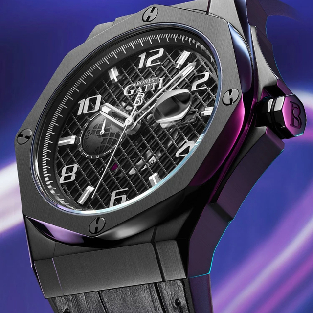 Bonest Gatti Latest Design 5ATM Waterproof Luminous Automatic Diver Dive Mechanical Watch for Male BG8701