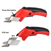 Vertak 3.6V Batterie Ciseaux Électriques Cutter Haute Vitesse 10000rpm Ciseaux Électriques en Tissu Sans Fil