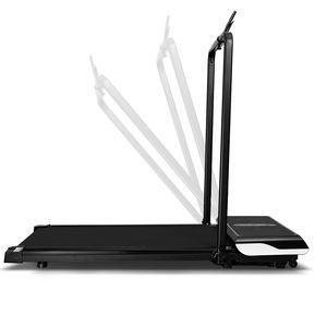 Elektrikli katlanabilir taşınabilir ev koşu bandı ile nabız monitörü olmadan 500W Motor yürüyüş ve koşu Fitness ekipmanları - Product Image 4