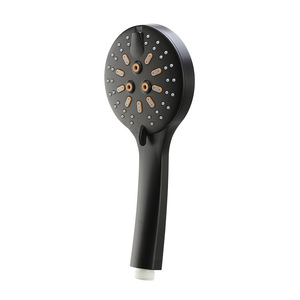 Customized <b>Pressurized</b> Handheld Shower Head Round Spray Rain Eco-Friendly Portable Model 2091 - Product Image 4