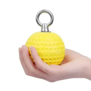 Fuerza de mano Escalada Entrenamiento Power Grip Ball Pull Up Hand Ball con correa de servicio pesado