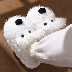 ¡Novedad de 2025! Zapatillas de animales personalizadas, bonitas zapatillas de <span class=keywords><strong>perro</strong></span> West Highland blancas y marrones adorables para niños y niñas, regalos de cumpleaños - Product Image 2