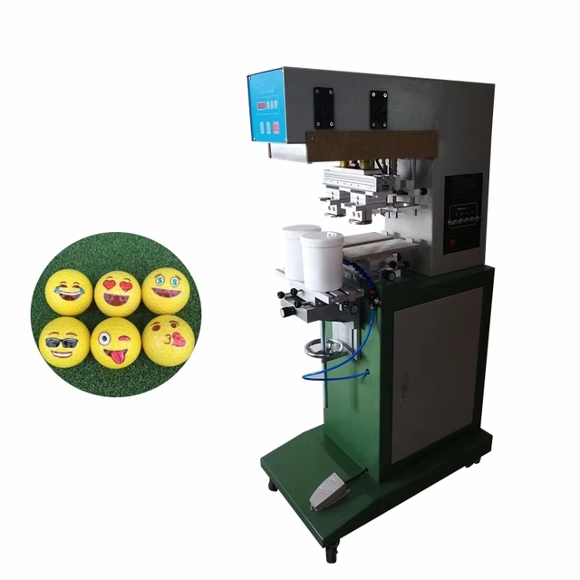 Two Color Pad Printing Machine for Led Bulb Electric Pad Printers