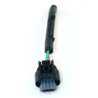 Konektor Kabel Harness Otomotif Tahan Air Jepart DJ7045K-2.8-21 4Pin, Soket Steker Otomatis Dengan Selubung Pelindung Kabel Pigtail
