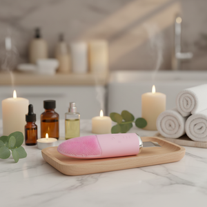 Exfoliante Facial Portátil SHOmfrs, Limpiador de Poros, Cepillo de Limpieza Facial de Silicona, Producto de Masaje Facial - Product Image 4