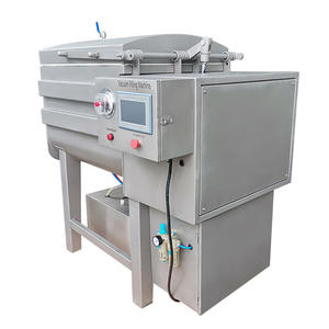 Chaîne de production de saucisse de Bologne de mortadelle de jambon/machine de fabrication Ensemble complet d'équipement de traitement d'acier inoxydable - Product Image 2