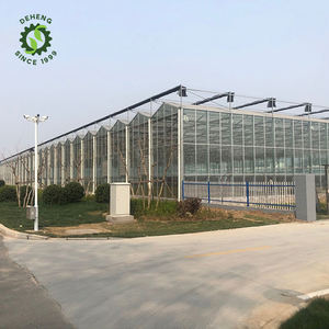 Atacado Qualidade Fina Curvo Painéis De Vidro De Estufa De Vidro Agrícola De Alta Qualidade Estufa - Product Image 6