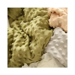 XH vente en gros de haute qualité 100% polyester tissu polaire de flanelle imprimé super doux