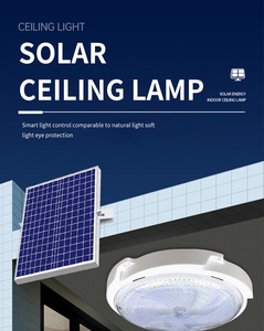Solar <strong>Lights</strong> Indoor High Quality Modern Home Use Remote Control Solar Panel Powered Ceiling <strong>Light</strong>