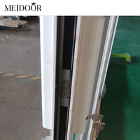 Fenêtres coulissantes en verre double vitrage en acier inoxydable Meidoor Meidoor avec conception écoénergétique pour usage extérieur