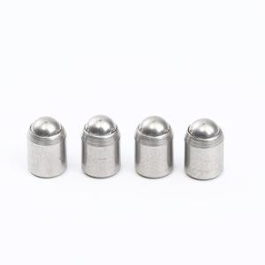 Cylindrical Head Locking <b>Ball</b> Plunger D5 L6 Stainless <b>Steel</b> Polished DIN Standard - Product Image 3